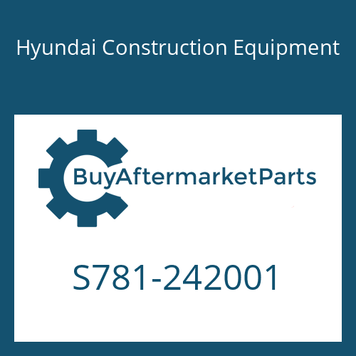 Hyundai Construction Equipment S781-242001 - STRIP-WEATHER/METER