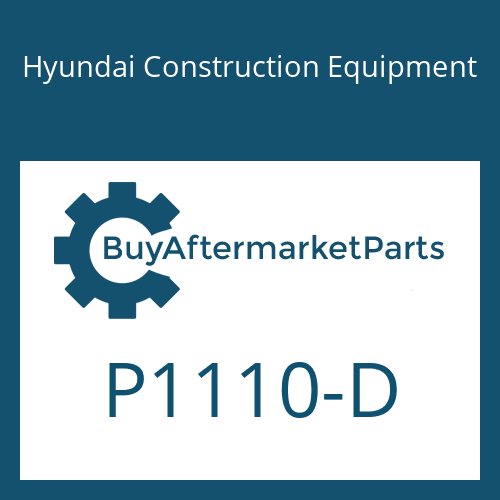 Hyundai Construction Equipment P1110-D - Bushing