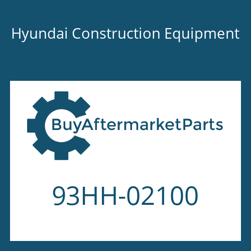 Hyundai Construction Equipment 93HH-02100 - DECAL-MODEL NAME