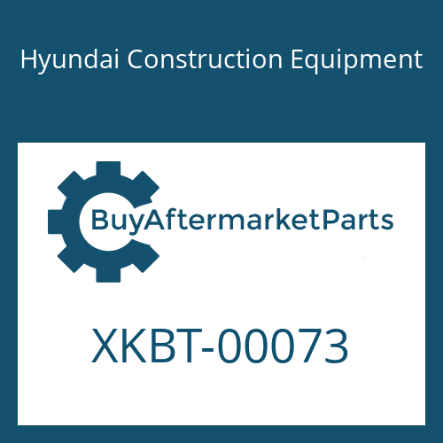 Hyundai Construction Equipment XKBT-00073 - BOLT