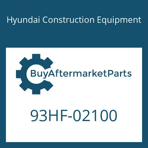 Hyundai Construction Equipment 93HF-02100 - DECAL-MODEL NAME