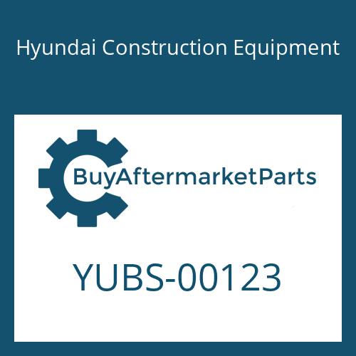 Hyundai Construction Equipment YUBS-00123 - PLUG