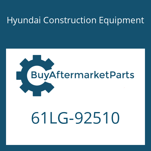 Hyundai Construction Equipment 61LG-92510 - QUICKCOUPLER