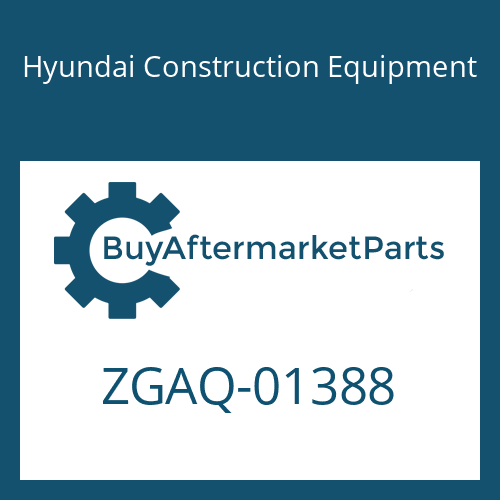 Hyundai Construction Equipment ZGAQ-01388 - CONNECTOR KIT