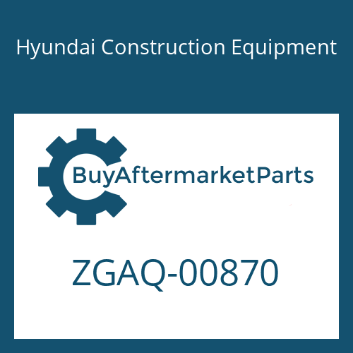 Hyundai Construction Equipment ZGAQ-00870 - IDLER-CLUTCH