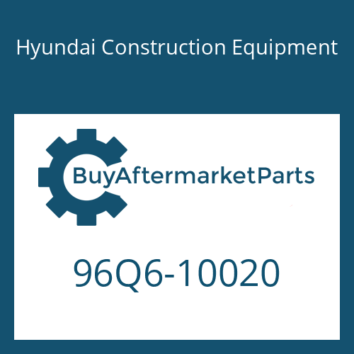 Hyundai Construction Equipment 96Q6-10020 - DECAL-MODEL NAME