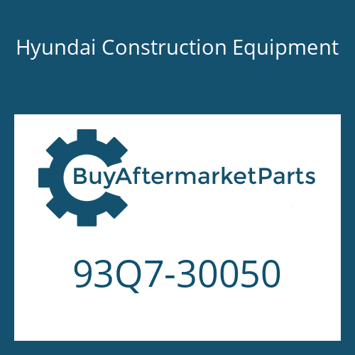 Hyundai Construction Equipment 93Q7-30050 - MANUAL-SERVICE