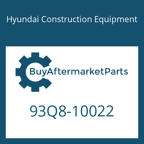 Hyundai Construction Equipment 93Q8-10022 - DECAL-MODEL NAME