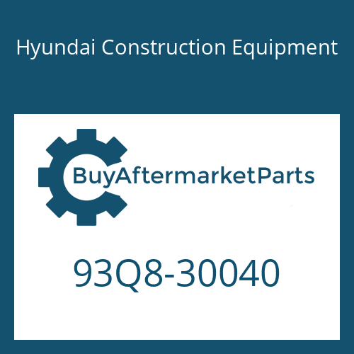 Hyundai Construction Equipment 93Q8-30040 - MANUAL-OPERATOR for Heavy Equipment