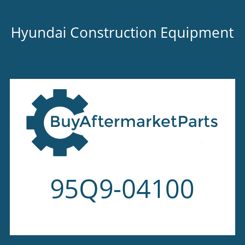 Hyundai Construction Equipment 95Q9-04100 - DECAL-LIFT CHART