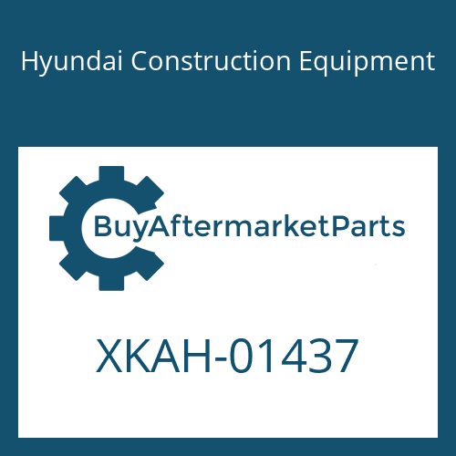 Hyundai Construction Equipment XKAH-01437 - PLATE-NAME for Heavy Equipment