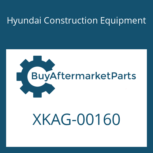 Hyundai Construction Equipment XKAG-00160 - GEAR-DRIVE