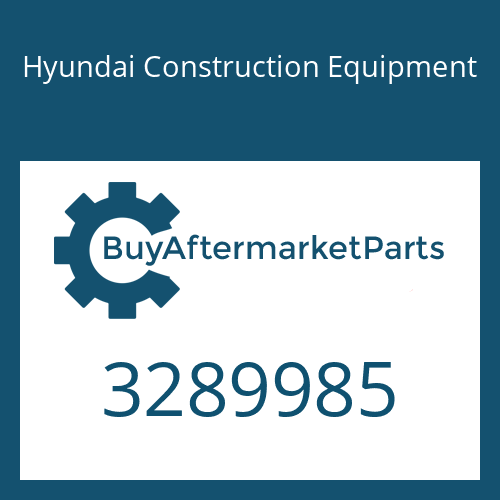 Hyundai Construction Equipment 3289985 - Belt-V Ribbed