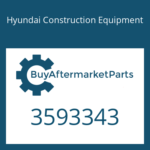 Hyundai Construction Equipment 3593343 - Housing, Tur Bearing