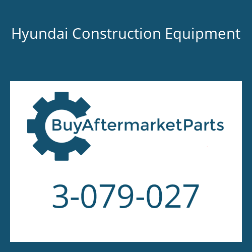 Hyundai Construction Equipment 3-079-027 - Washer