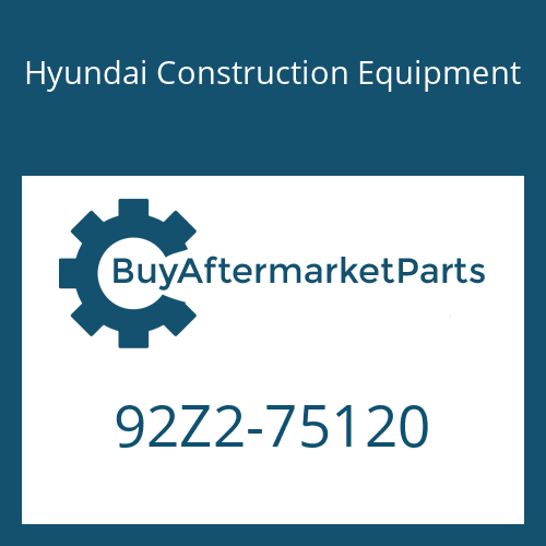 Hyundai Construction Equipment 92Z2-75120 - DECAL-MODEL NAME RH