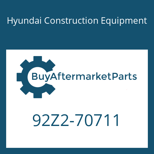 Hyundai Construction Equipment 92Z2-70711 - DECAL-SERVICE INSTRUCTION