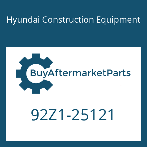 Hyundai Construction Equipment 92Z1-25121 - DECAL-MODEL NAME RH for Heavy Equipment
