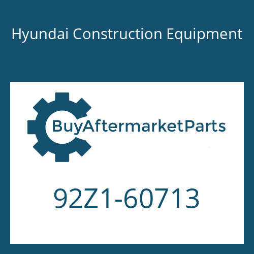 Hyundai Construction Equipment 92Z1-60713 - DECAL-SERVICE INSTRUCTION for Heavy Equipment