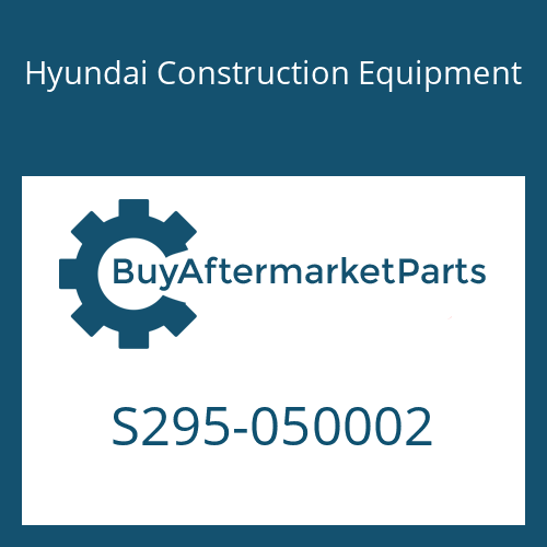 Hyundai Construction Equipment S295-050002 - NUT-CAP for Heavy Equipment