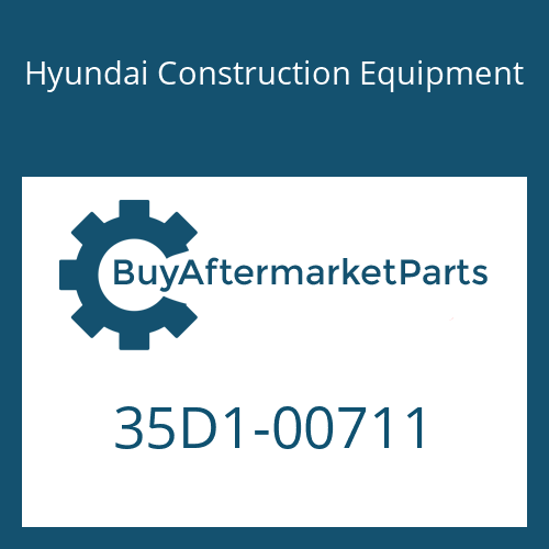 Hyundai Construction Equipment 35D1-00711 - COVER