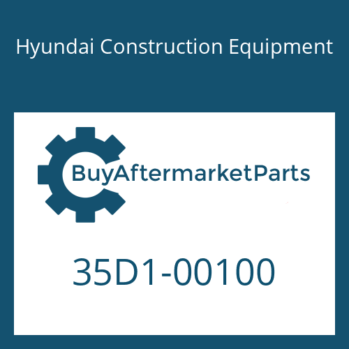 Hyundai Construction Equipment 35D1-00100 - COVER for Heavy Equipment