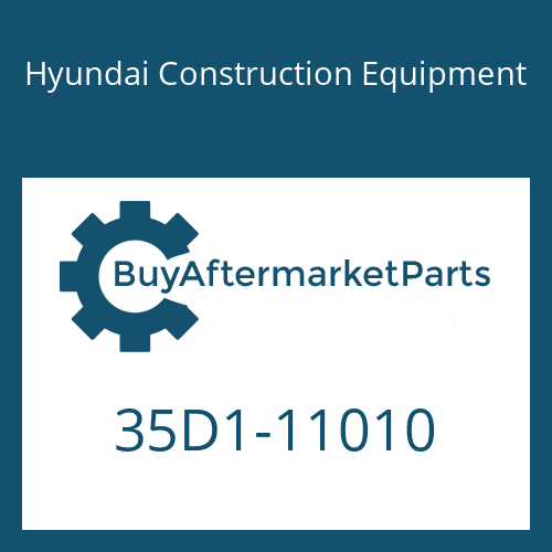 Hyundai Construction Equipment 35D1-11010 - CLAMP