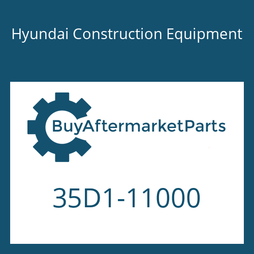 Hyundai Construction Equipment 35D1-11000 - CLAMP