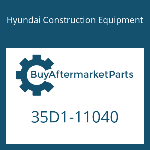 Hyundai Construction Equipment 35D1-11040 - CONNECTOR