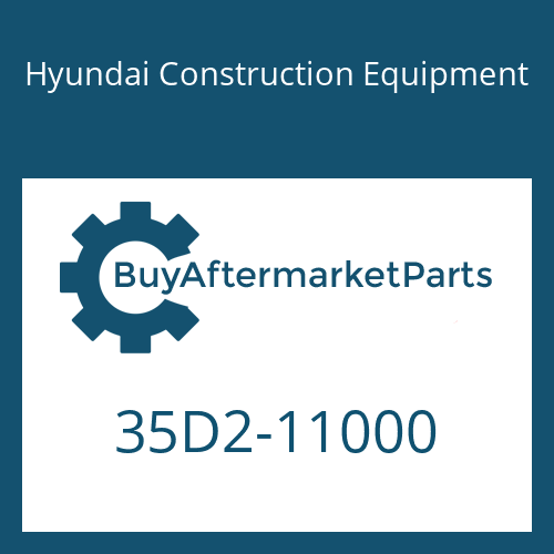 Hyundai Construction Equipment 35D2-11000 - PIPING KIT-HYD