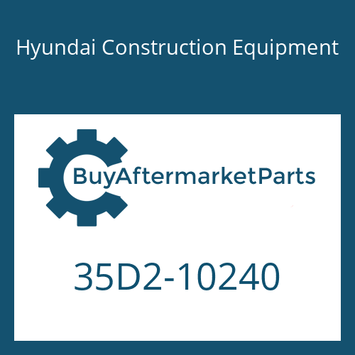 Hyundai Construction Equipment 35D2-10240 - COVER-LH