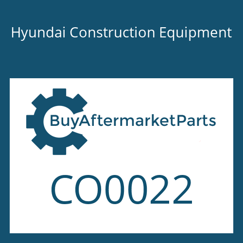 Hyundai Construction Equipment CO0022 - O-Ring