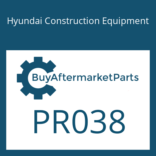 Hyundai Construction Equipment PR038 - PLUG