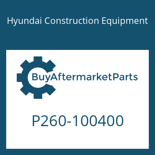 Hyundai Construction Equipment P260-100400 - PLUG-SQUARE