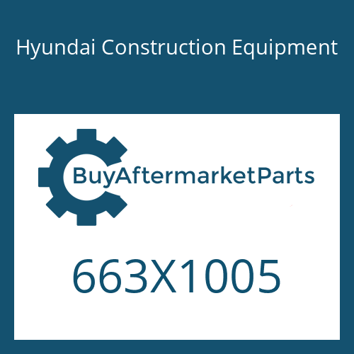 Hyundai Construction Equipment 663X1005 - Ball