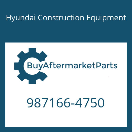 Hyundai Construction Equipment 987166-4750 - Bracket