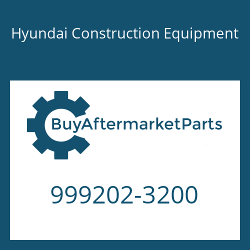 Hyundai Construction Equipment 999202-3200 - Plug