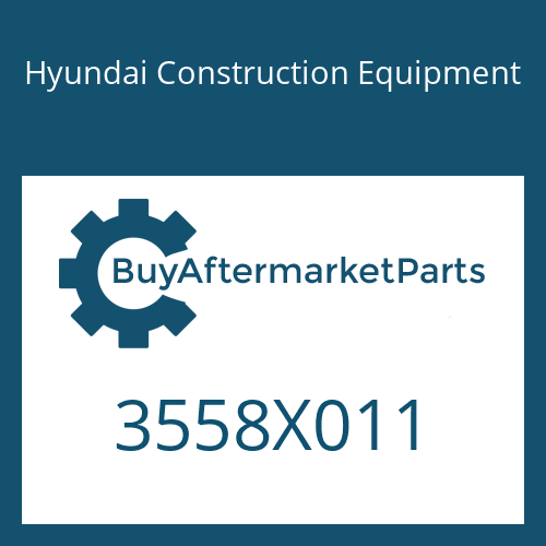 Hyundai Construction Equipment 3558X011 - PIPE-LEAKOFF