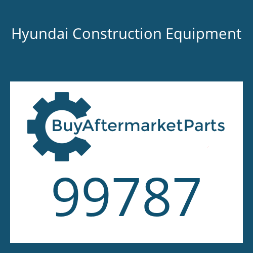 Hyundai Construction Equipment 99787 - Washer-Lock