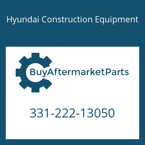 Hyundai Construction Equipment 331-222-13050 - SPRING