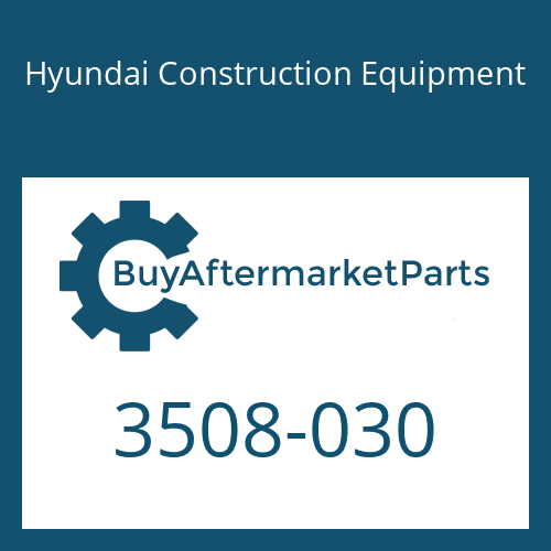 Hyundai Construction Equipment 3508-030 - Manifold
