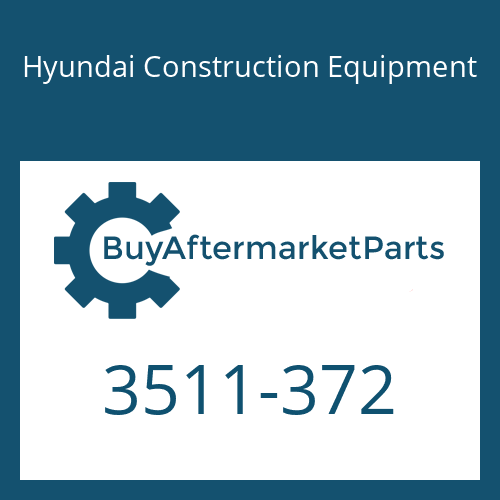 Hyundai Construction Equipment 3511-372 - Flow Control Valve