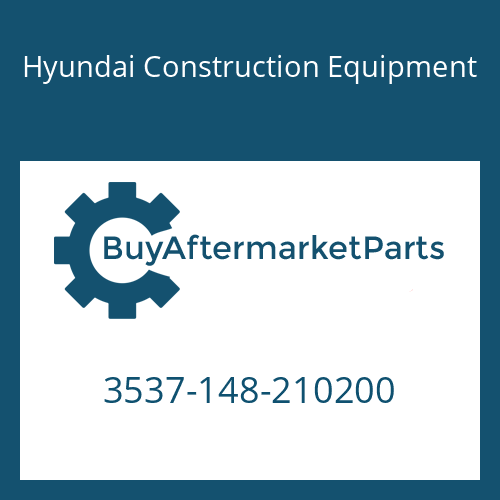 Hyundai Construction Equipment 3537-148-210200 - Relief Valve