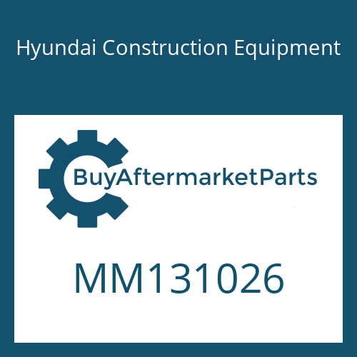 Hyundai Construction Equipment MM131026 - HOSE-BREATHER