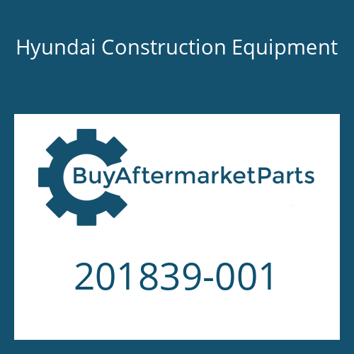 Hyundai Construction Equipment 201839-001 - HOUSING-MOTOR