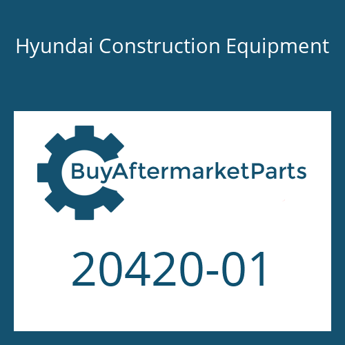 Hyundai Construction Equipment 20420-01 - Spring