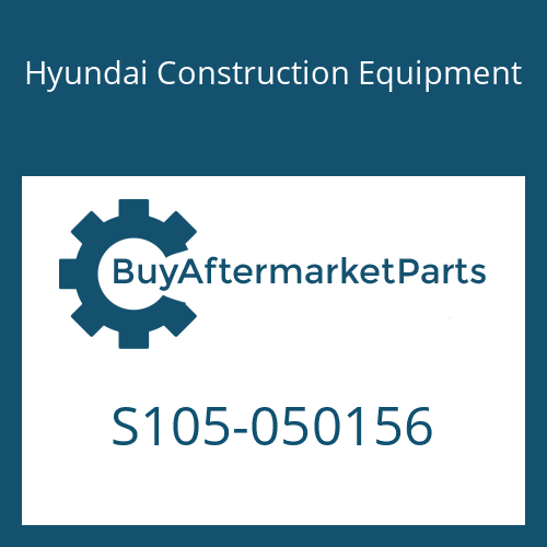 Hyundai Construction Equipment S105-050156 - BOLT-SOCKET