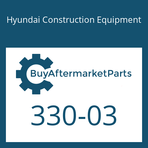 Hyundai Construction Equipment 330-03 - GLAND-CYL