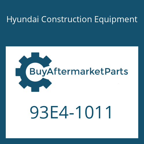 Hyundai Construction Equipment 93E4-1011 - DECAL-CHARACTER RH B