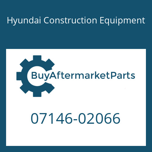 Hyundai Construction Equipment 07146-02066 - RING-BACKUP